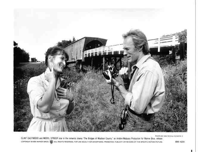BRIDGES OF MADISON COUNTY, 1995, movie stills, Clint Eastwood
