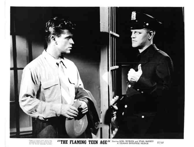 FLAMING TEEN AGE, 1957, movie stills, Noel Reyburn, Ethel Barrett