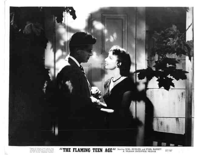FLAMING TEEN AGE, 1957, movie stills, Noel Reyburn, Ethel Barrett