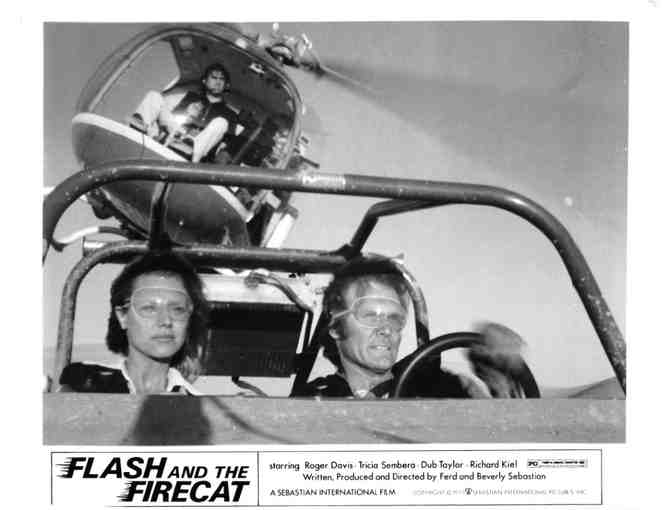 FLASH AND THE FIRECAT, 1975, movie stills, Roger Davis, Richard Kiel