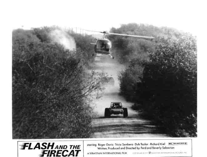 FLASH AND THE FIRECAT, 1975, movie stills, Roger Davis, Richard Kiel