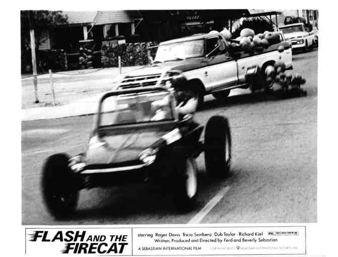 FLASH AND THE FIRECAT, 1975, movie stills, Roger Davis, Richard Kiel