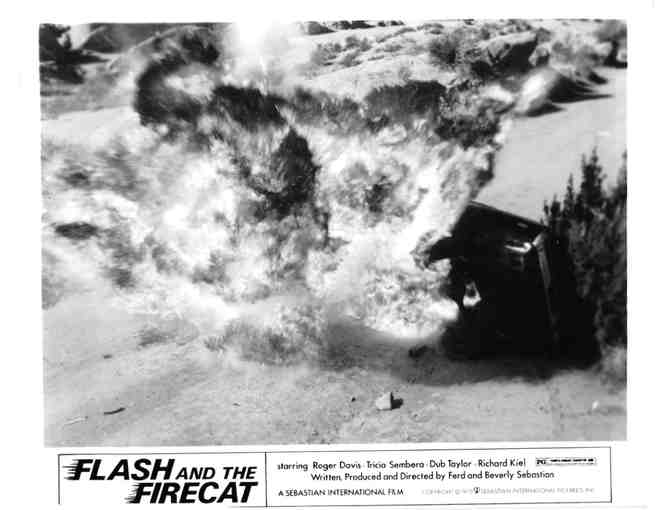 FLASH AND THE FIRECAT, 1975, movie stills, Roger Davis, Richard Kiel