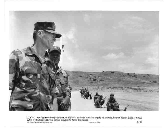 HEARTBREAK RIDGE, 1986, movie stills, Clint Eastwood, Marsha Mason