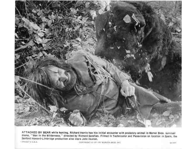 MAN IN THE WILDERNESS, 1971, movie stills, Richard Harris