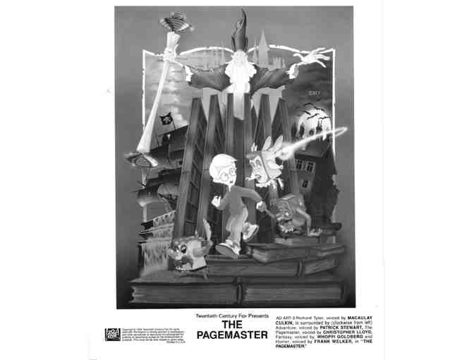 PAGEMASTER, 1994, movie stills, fantasy cartoon