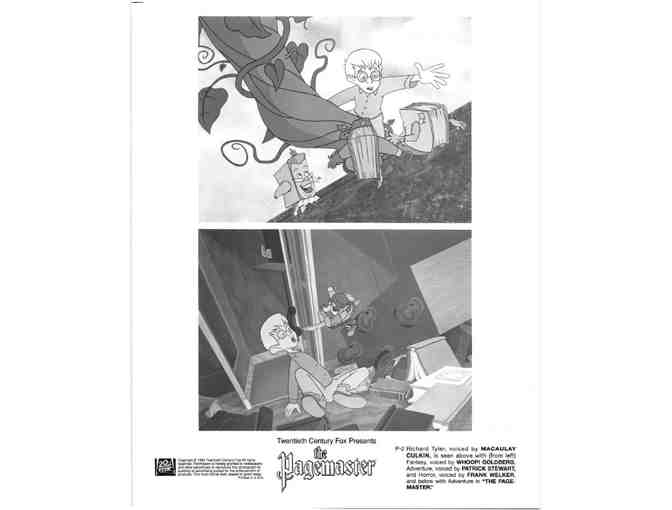 PAGEMASTER, 1994, movie stills, fantasy cartoon