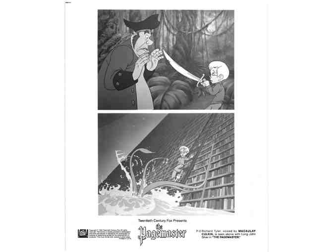 PAGEMASTER, 1994, movie stills, fantasy cartoon