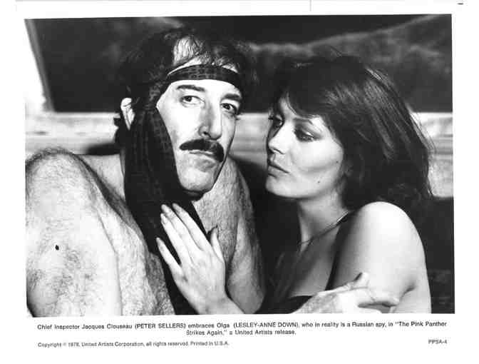 PINK PANTHER STRIKES AGAIN, 1976, movie stills, Peter Sellers