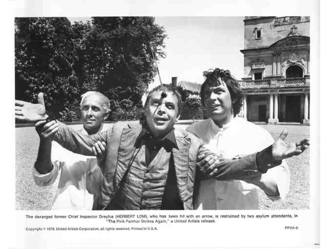 PINK PANTHER STRIKES AGAIN, 1976, movie stills, Peter Sellers