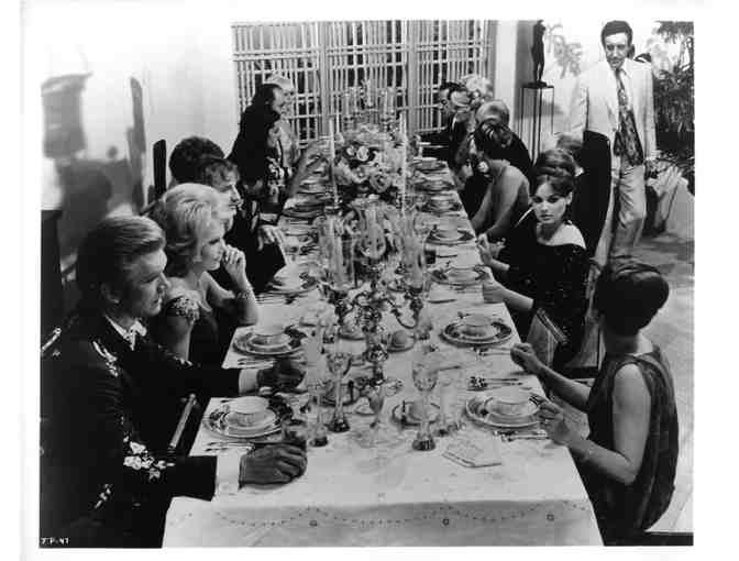 PINK PANTHER, 1964, movie stills, Peter Sellers, David Niven