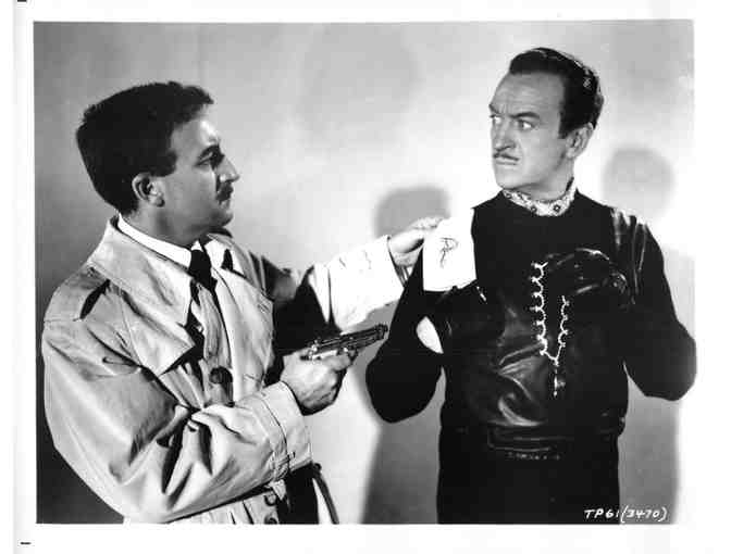 PINK PANTHER, 1964, movie stills, Peter Sellers, David Niven