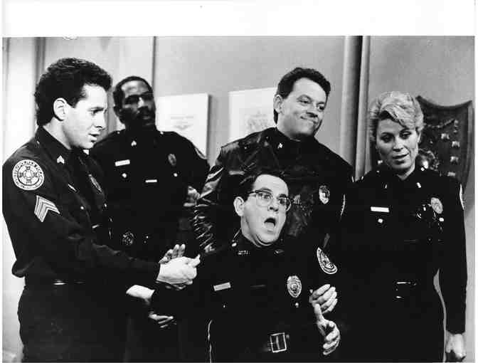 POLICE ACADEMY, 1984, studio stills, Steve Guttenberg, Kim Cattrall