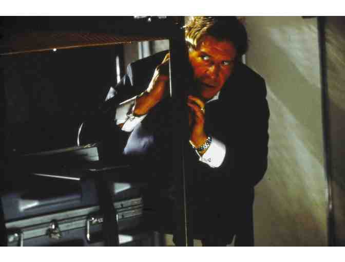 AIR FORCE ONE, 1997, color slides, Harrison Ford, Gary Oldman