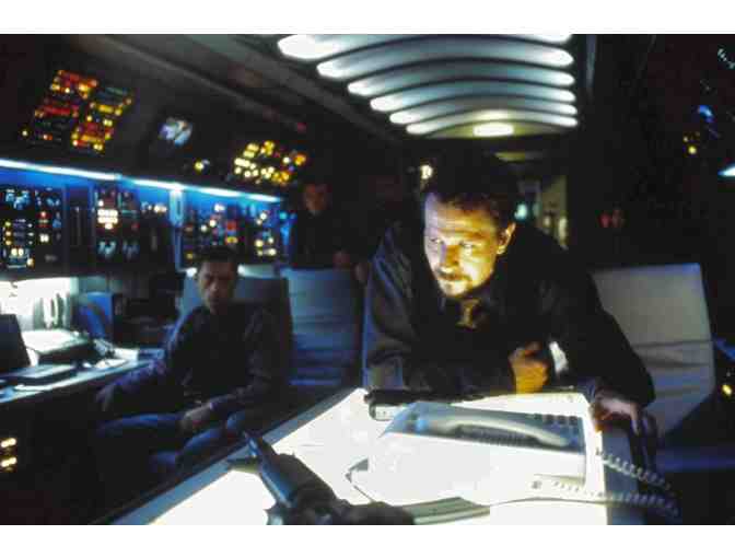 AIR FORCE ONE, 1997, color slides, Harrison Ford, Gary Oldman