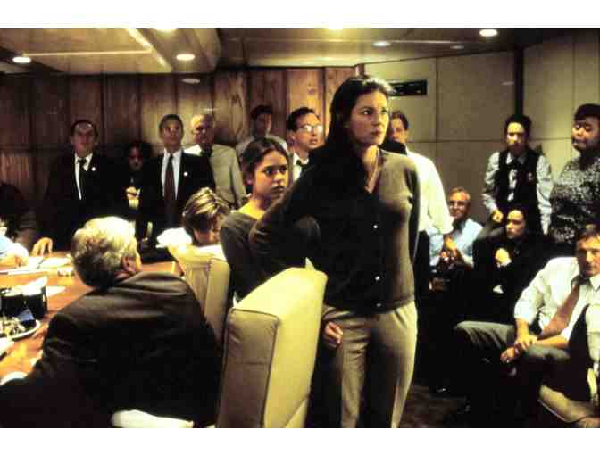 AIR FORCE ONE, 1997, color slides, Harrison Ford, Gary Oldman