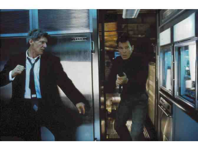 AIR FORCE ONE, 1997, color slides, Harrison Ford, Gary Oldman
