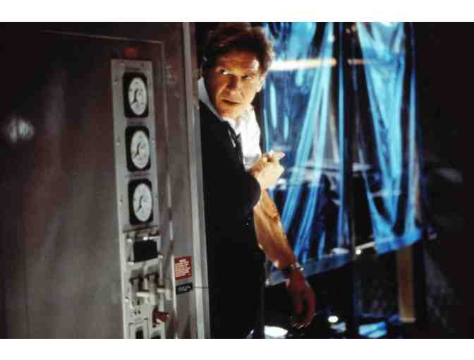 AIR FORCE ONE, 1997, color slides, Harrison Ford, Gary Oldman