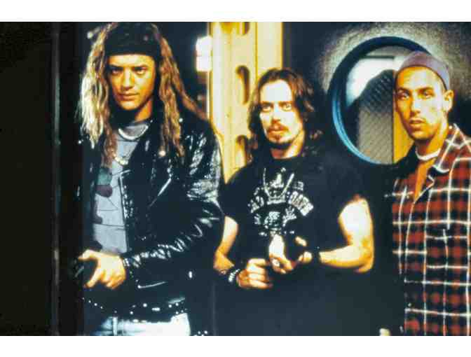 AIRHEADS, 1994, color slides, Adam Sandler, Brendan Fraser