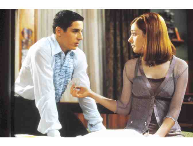 AMERICAN PIE, 1999, color slides, Jason Biggs, Tara Reid