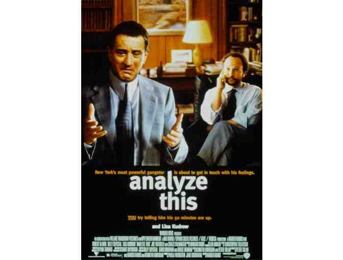 ANALYZE THIS, 1999, color slides, Billy Crystal, Robert De Niro