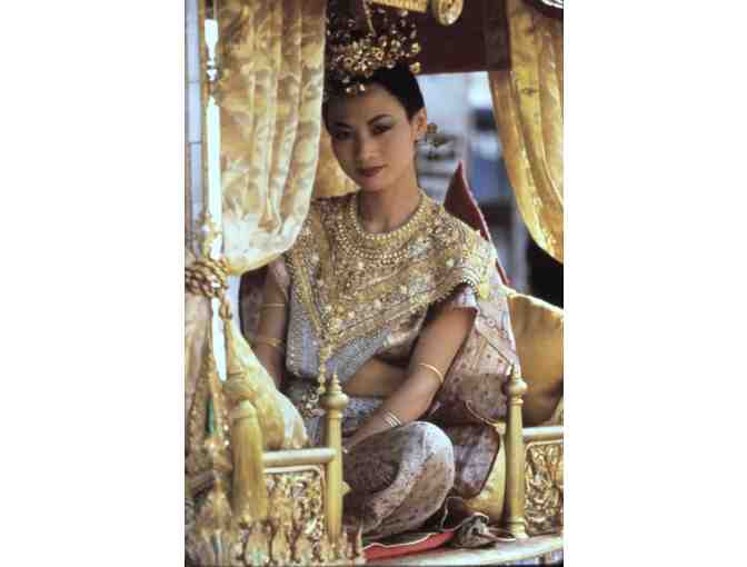 ANNA AND THE KING, 1999, color slides, Jodie Foster, Chow Yun-Fat