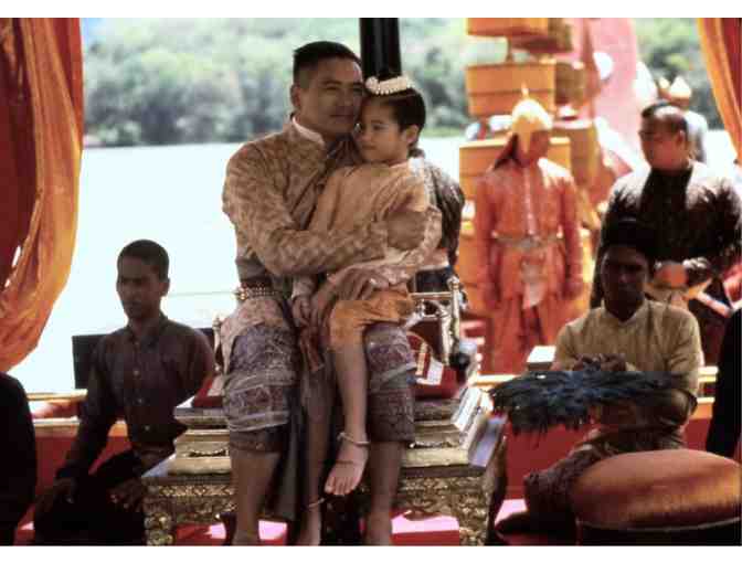 ANNA AND THE KING, 1999, color slides, Jodie Foster, Chow Yun-Fat