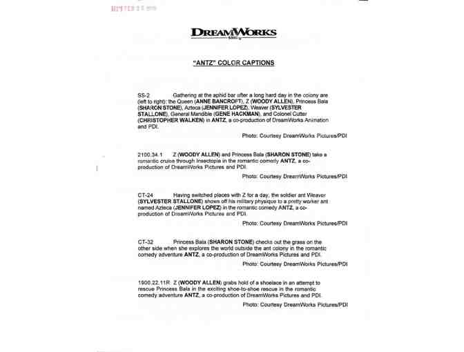 ANTZ, 1998, color slides, CGI animation