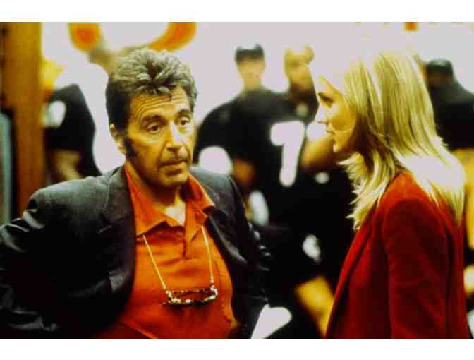 ANY GIVEN SUNDAY, 1999, color slides, Al Pacino, Dick Butkus