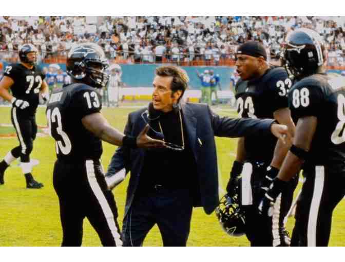 ANY GIVEN SUNDAY, 1999, color slides, Al Pacino, Dick Butkus
