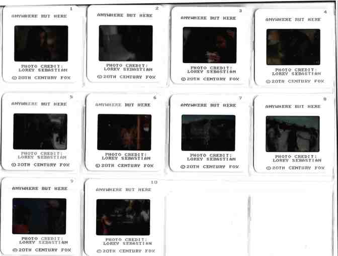 ANYWHERE BUT HERE, 1999, color slides, Susan Sarandon