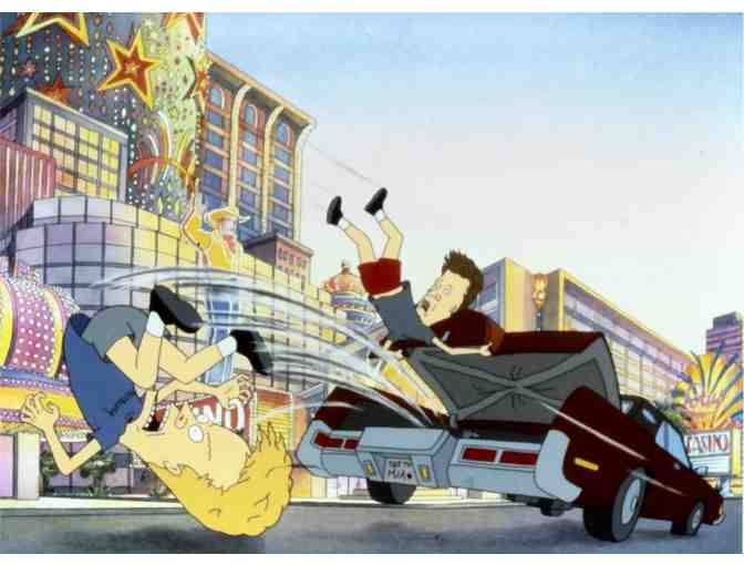 BEAVIS AND BUTT-HEAD DO AMERICA, 1996, color slides, animation