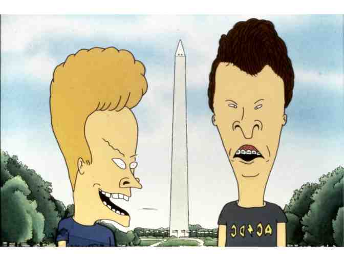 BEAVIS AND BUTT-HEAD DO AMERICA, 1996, color slides, animation