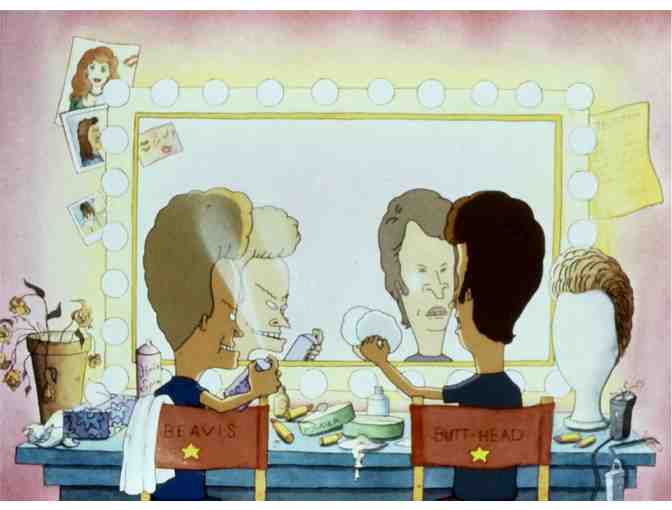 BEAVIS AND BUTT-HEAD DO AMERICA, 1996, color slides, animation