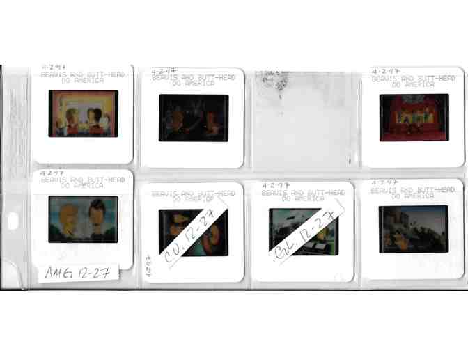 BEAVIS AND BUTT-HEAD DO AMERICA, 1996, color slides, animation