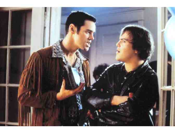 CABLE GUY, 1996, color slides, Jim Carrey, Matthew Broderick