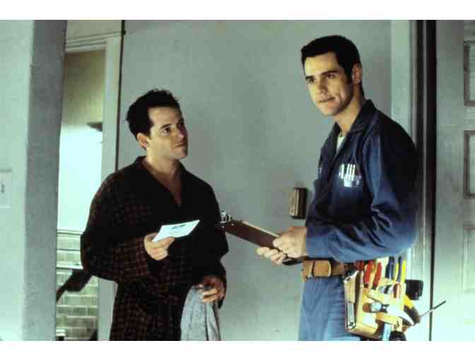 CABLE GUY, 1996, color slides, Jim Carrey, Matthew Broderick
