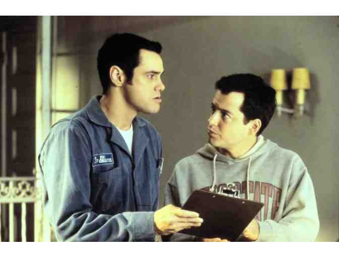 CABLE GUY, 1996, color slides, Jim Carrey, Matthew Broderick
