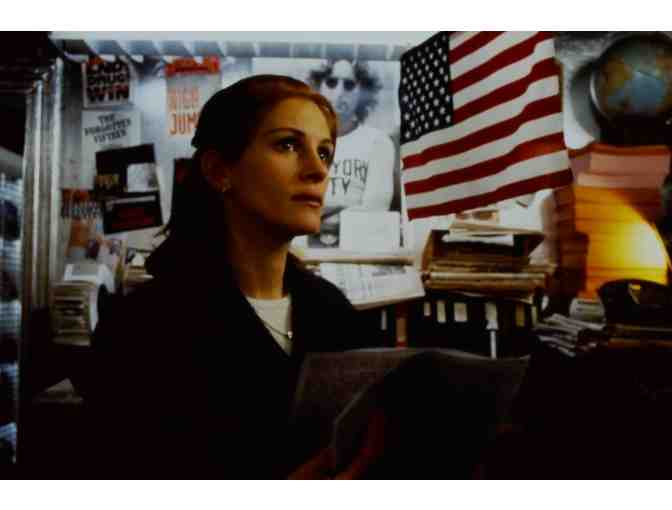 CONSPIRACY THEORY, 1997, color slides, Mel Gibson, Julia Roberts