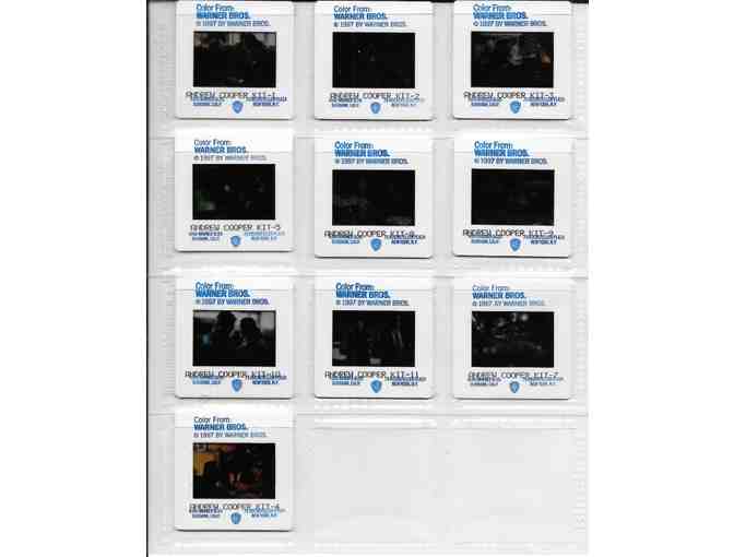 CONSPIRACY THEORY, 1997, color slides, Mel Gibson, Julia Roberts