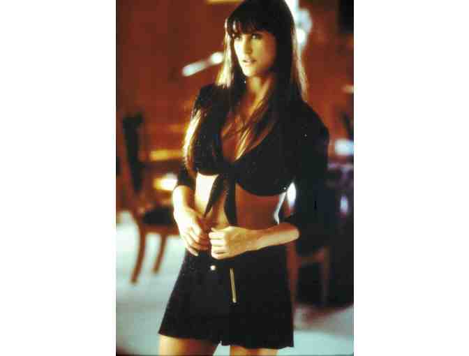 STRIPTEASE, 1996, color slides, Demi Moore, Burt Reynolds