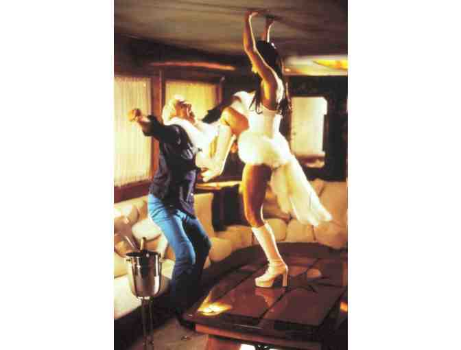 STRIPTEASE, 1996, color slides, Demi Moore, Burt Reynolds