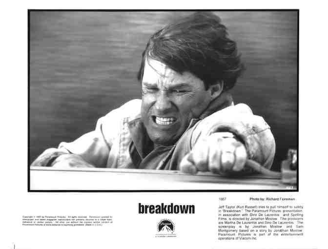 BREAKDOWN, 1997, movie stills, Kurt Russell, Kathleen Quinlan