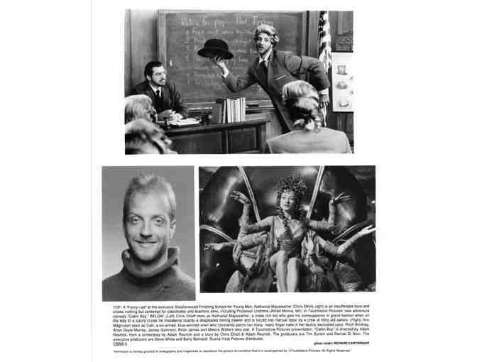 CABIN BOY, 1994, movie stills, Chris Elliott, David Letterman