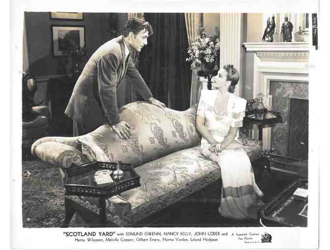 SCOTLAND YARD, 1941, movie stills, Edmund Gwenn, Nancy Kelly