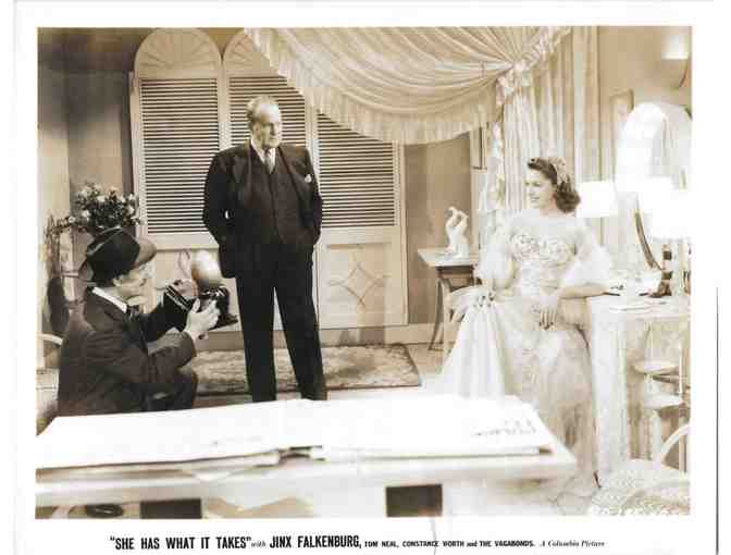SHE HAS WHAT IT TAKES, 1943, movie stills, Jinx Falkenburg