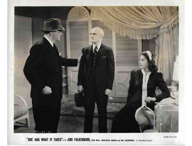 SHE HAS WHAT IT TAKES, 1943, movie stills, Jinx Falkenburg