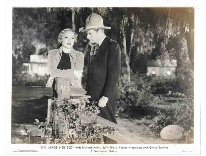 SHE MADE HER BED, 1934, movie stills, Richard Arlen, Sally Eilers