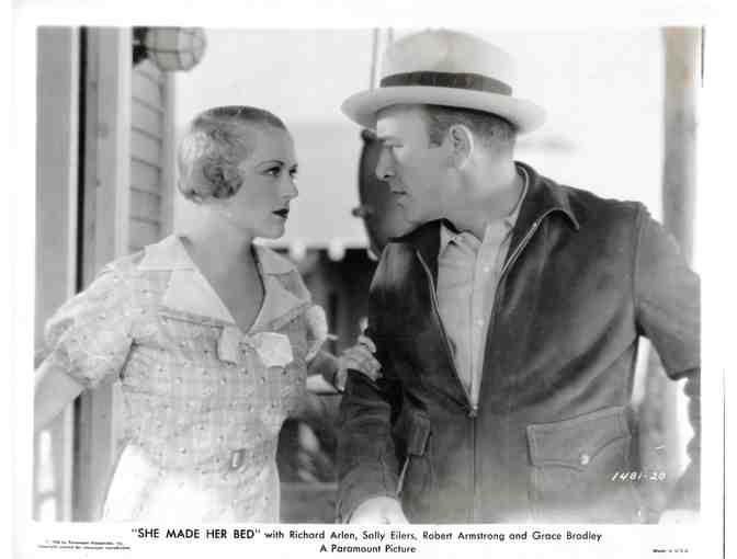 SHE MADE HER BED, 1934, movie stills, Richard Arlen, Sally Eilers