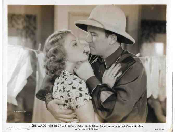 SHE MADE HER BED, 1934, movie stills, Richard Arlen, Sally Eilers